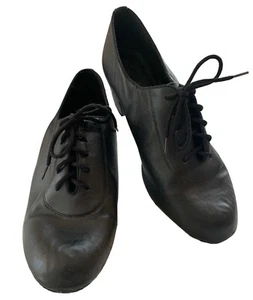 Zapatos de baile GAMBA de salón para hombre de cuero suave vals latino tango EE. UU. 7,5 Reino Unido 7 - Imagen 1 de 9