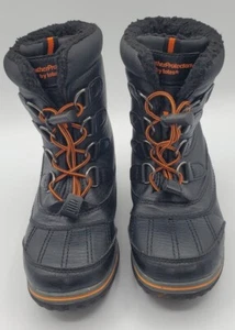 Weather Protectors by Totes Blaine Niños Talla 1 M Botas Negras 3M Thinsulate Usadas en Excelente Condición - Imagen 1 de 6