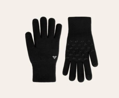 Guantes unisex negros Vessi Forecast compatibles con pantalla táctil - grandes Foto 1 de 3