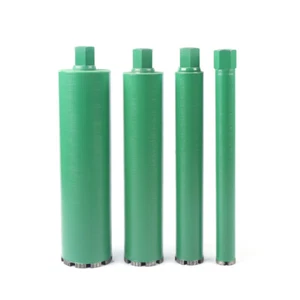 Broca de núcleo de diamante húmedo 4 piezas para perforar ladrillos de hormigón 1,73" 2,5" 3,5" 4,4" - Imagen 1 de 11