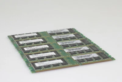 Lot of 5 Elpida EBD11UD8ADFB-6B 1GB DDR-333MHz PC2700 non-ECC Unbuffered CL2.5 1 - Image 1 of 4