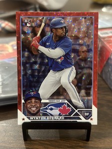 2023 Topps Update Series WYNTON BERNARD RC Red Foilboard /199 #US293