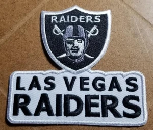 Parche bordado Las Vegas Raiders aprox 3,25X3,5" - Imagen 1 de 2