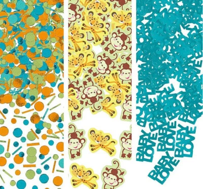 Товары для вечеринок Fisher Price Animals of Rainforest ДЕТСКИЙ ДУШ КОНФЕТТИ 2,5 унции - Изображение 1 из 2