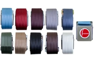 Studebaker Seat Belts | Red Ball | 2 Sizes | 10 Colors - Picture 1 of 11