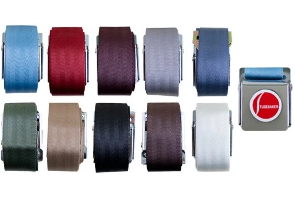 Cinturones de seguridad Studebaker | Bola roja | 2 tamaños | 10 colores Foto 1 de 1