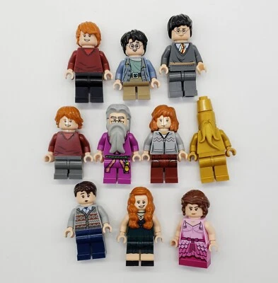 Lot of 10 LEGO Harry Potter Minifigures Vintage and New Assorted Figures #16 - Image 1 of 2