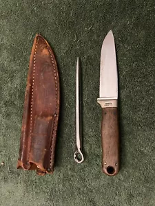1940s CASE XX SAILORS RIGGING KNIFE WITH MARLIN SPIKE & SCABBARD - Picture 1 of 12