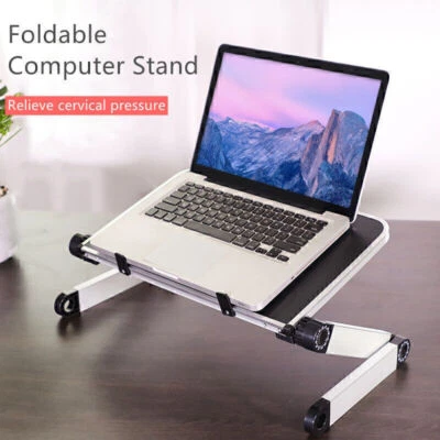 Supporto Portatile Supporto Computer Pieghevole Regolabile Computer Notebook Tavolo Stand - Immagine 1 di 4
