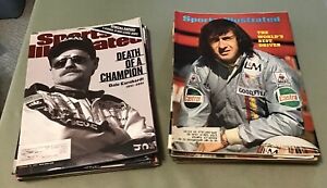 Sports Illustrated Auto Racing Lot, 15 diff, 1970 - 08, Dale, NASCAR, Indy, A.J.