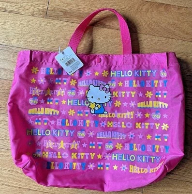 Hello Kitty Canvas Tote Handbag Sanrio - Image 1 of 4