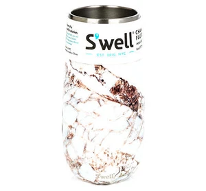 S'well 280994 Edelstahl Champagnerflöte - 6 flüssige Unzen - Calcatta Gold - Bild 1 von 1