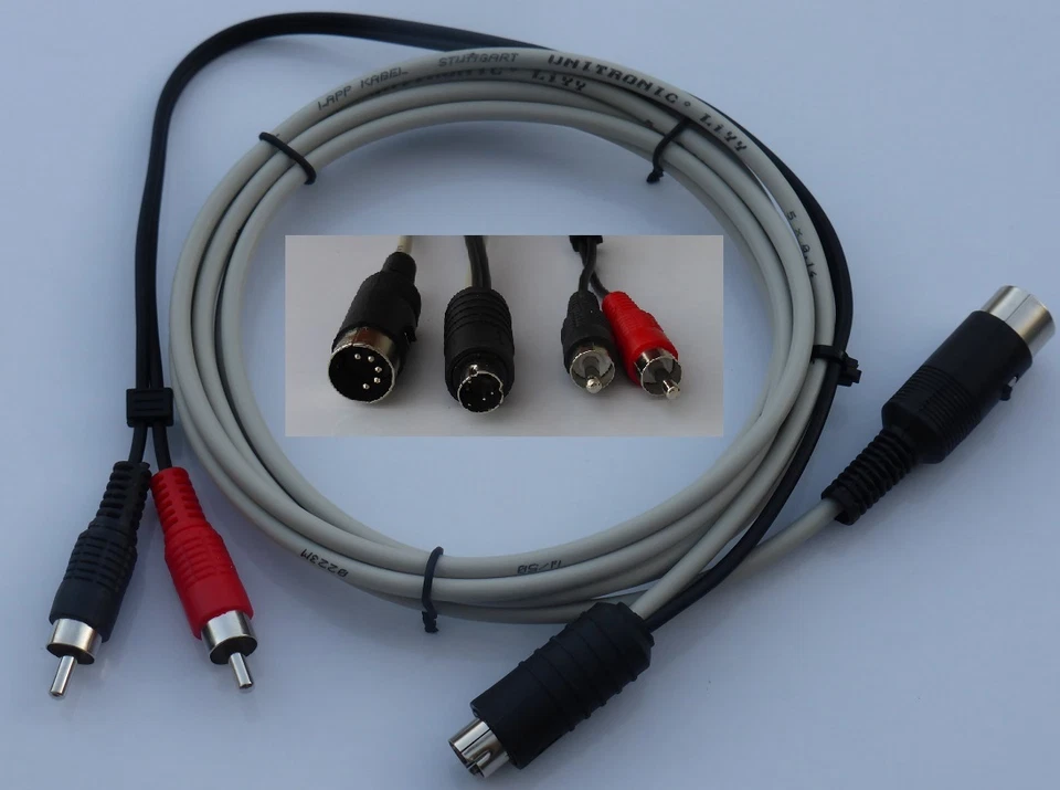 Atari 65XE, 130XE, 800XE Kabel S-Video 1.5 Meter. - Bild 1 von 1