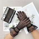 Driving Bride Mittens Lace Gloves Mesh Fishnet Gloves Full Finger Gloves