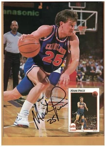MARK PRICE AUTOGRAPHED 1992 BECKETT MAGAZINE COVER SIGNED CLEVELAND CAVALIERS - Picture 1 of 2