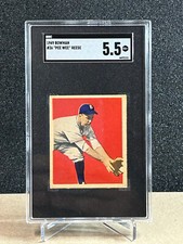 1949 Bowman - Pee Wee Reese - #36  Brooklyn Dodgers - SGC 5.5 EX+