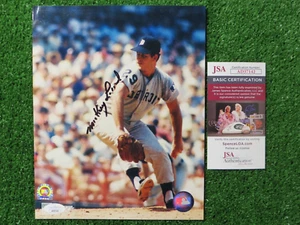MICKEY LOLICH SIGNIERT 8 x 10 Detroit Tigers Foto JSA COA - Bild 1 von 4