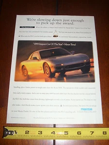 1993 MAZDA RX7 - ORIGINAL AD - Picture 1 of 2