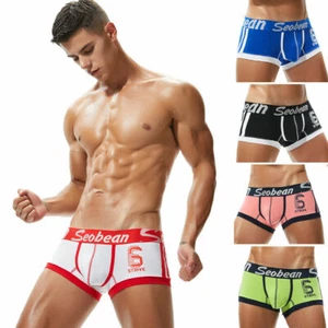Seobean Herren Sport NO.6 Unterwäsche Baumwolle Boxershorts bequeme Unterwäsche M-2XL - Bild 1 von 17