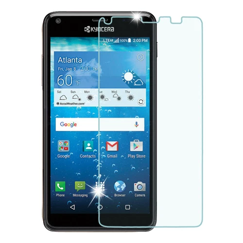 9H HARDNESS TEMPERED GLASS SCREEN PROTECTOR FOR KYOCERA HYDRO VIEW REACH C6742 - Image 1 of 1