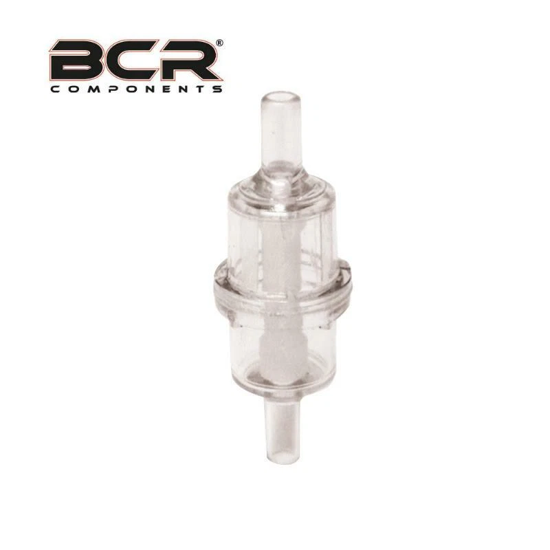 Filtro filtrino benzina miscela trasparente diametro 6mm Vespa Scooter Moto - Immagine 1 di 1