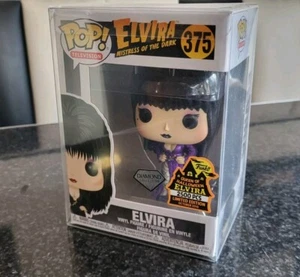 ELVIRA 375 QUEEN OF HALLOWEEN FUNKO POP 2500 LE DIAMOND COLLECTION LILA KLEID - Bild 1 von 5