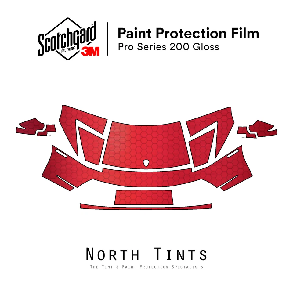 Lamborghini Murcielago 2002-2006 3M PRO Series PreCut Paint Protection Clear Bra - Image 1 of 4