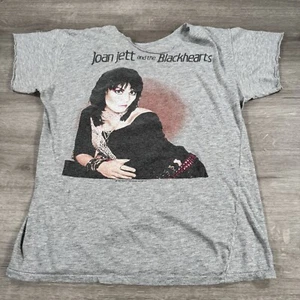 Vintage 80s Joan Jett T-Shirt Glorious Results Of A Misspent Youth Band READ - Bild 1 von 11