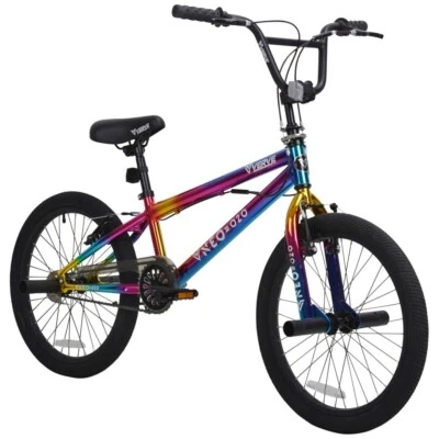 20 Inch BMX Bike Verve Neo Chrome Outdoor Cycle Freestyle Stunt Ride Steel Frame - Image 1 of 4