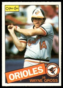 1985 O-Pee-Chee Wayne Gross Baltimore Orioles #233 - Picture 1 of 2