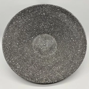 Flauta Chicago Cartón Corrugado Negro Blanco Confeti Cuenco Posmoderno 14.5" - Imagen 1 de 6