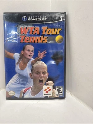 WTA Tour Tennis (Nintendo GameCube, 2002) NO MANUAL- Box & disc only - Image 1 of 3