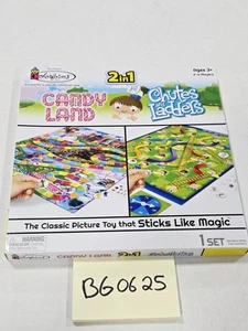 Colorforms 2 in 1 Candy land Chutes and Ladders New - Picture 1 of 6