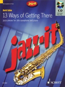 Jazz it Alto Sax Saxophone Sheet Music David Cullen Play-Along Book CD Pack - Picture 1 of 1
