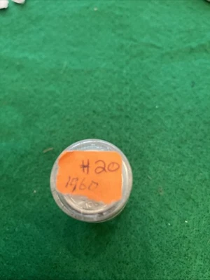 Canada 1960 Silver Dime Roll/tube Of 50 Unc - Image 1 of 4