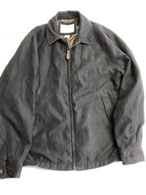 Orvis Jacket Mens Medium Black Zip Up Bomber Microfiber Polyester Lined Outdoors - Image 1 of 4