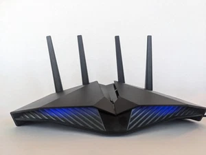 ASUS RT-AX82U AX5400 Dual-Band WiFi 6 Extendable Gaming Router TESTED - Picture 1 of 8