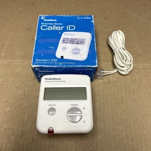 Radio Shack Caller ID System 99 Number Memory White TESTED/WORKS! - Zdjęcie 1 z 15