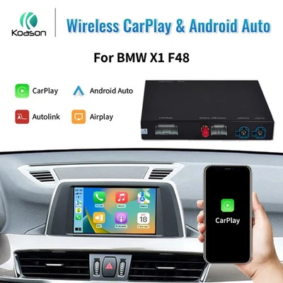 Koason Kabelloses Carplay Android Auto MMI Upgrade Für BMW X1 F48 X2 F39 NBT - Bild 1 von 4