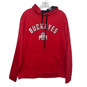 Ohio State Buckeyes Hoodie Sweatshirt Herren Large rot Fanwear OSU - Bild 1 von 9