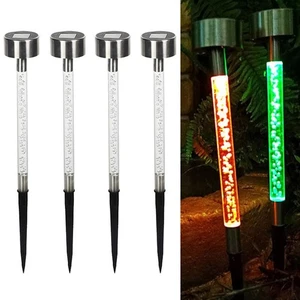 Color Changing LED Garden Lighting Evening Gatherings Gifts For Gardeners - Picture 1 of 7