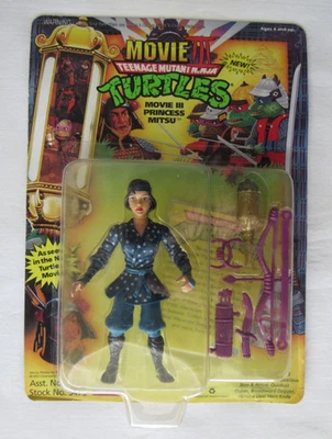 FIGURA PRINCESA MITSU 1992 TMNT VINTAGE NUEVA EN PAQUETE SIN ABRIR CON ETIQUETA COLGANTE Foto 1 de 2