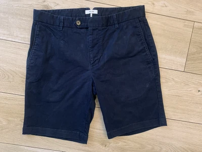 Mens Blue REISS HAMPTON CHINO SHORTS (30w) - Изображение 1 из 3