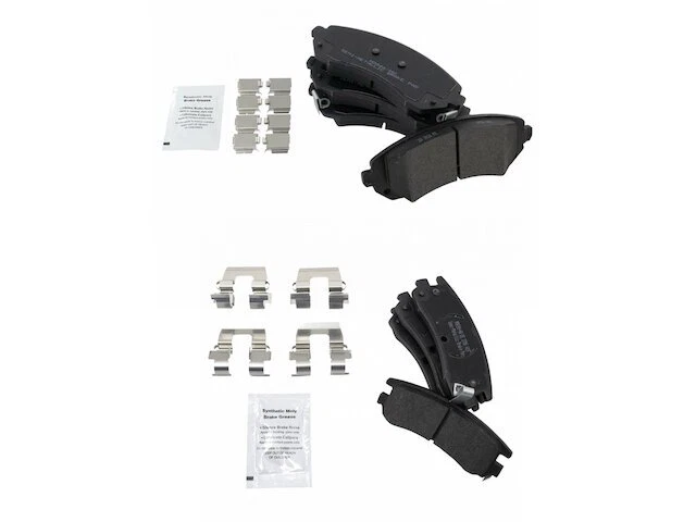 Conjunto de pastilhas de freio TRQ 73HC13V compatível com Buick Rendezvous 2002-2007 - Imagem 1 de 1