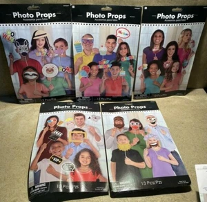Amscan Assorted Photo Booth Props - Picture 1 of 12