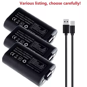 1400mah Microsoft Rechargeable Battery + USB-C Cable for Xbox Series X, Series S - Picture 1 of 29