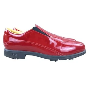 Nike Air WM Größe 9 Verdana letzte rote Leder Patten Slipper Golfschuhe 305276-661 - Bild 1 von 10