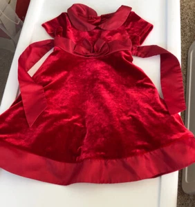 Twirl Red Velvet Dress Christmas Layers Petticoats 24 Mo Good Lad Philadelphia - Picture 1 of 11
