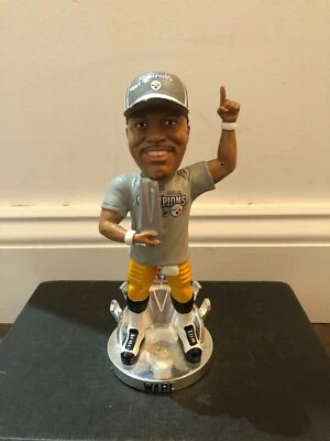 Hines Ward DAÑADO Super Bowl XL MVP Trophy Bobblehead, Pittsburgh Steelers Foto 1 de 4