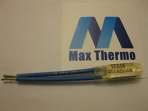 2 pcs Texas instruments 15AM Motor Protector/Thermal Cut-out 70°C model 011A034A - Picture 1 of 4